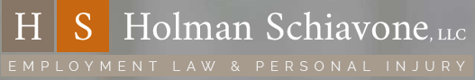 A logo for h 's holman schiavone employment law & personal injury