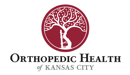 The logo for the orthopedic health of kansas city