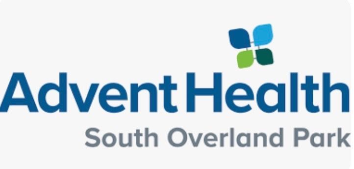 The logo for advent health south overland park