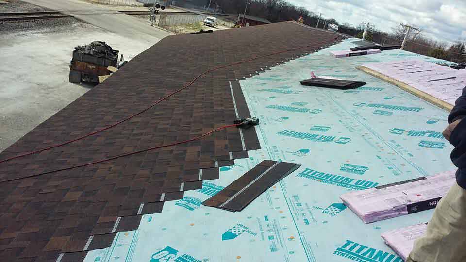 Roofing Material For Roof Repair — Morris, IL — Shenberg Construction