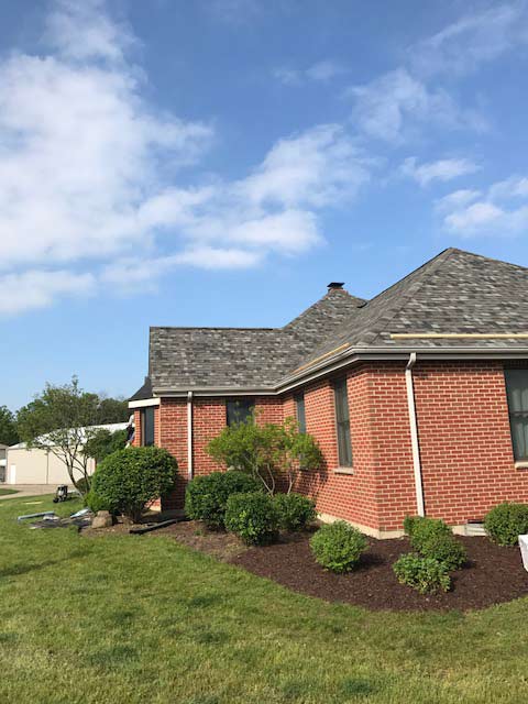 House With Brick Wall — Morris, IL — Shenberg Construction