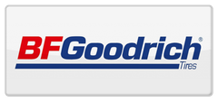 A logo for bfgoodrich tires on a white background