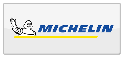 The michelin logo is on a white background.