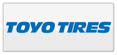 A toyo tires logo on a white background