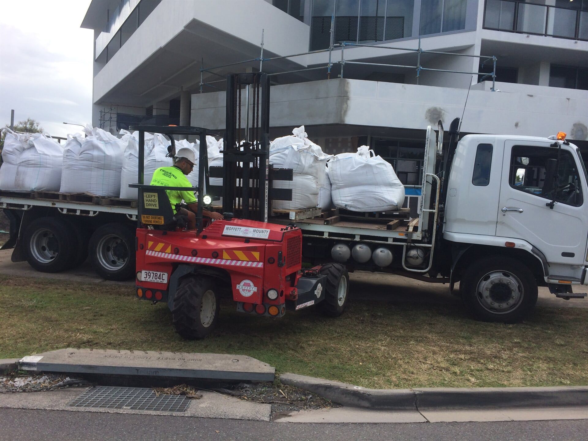 Forklift — Truck services in Warana, QLD