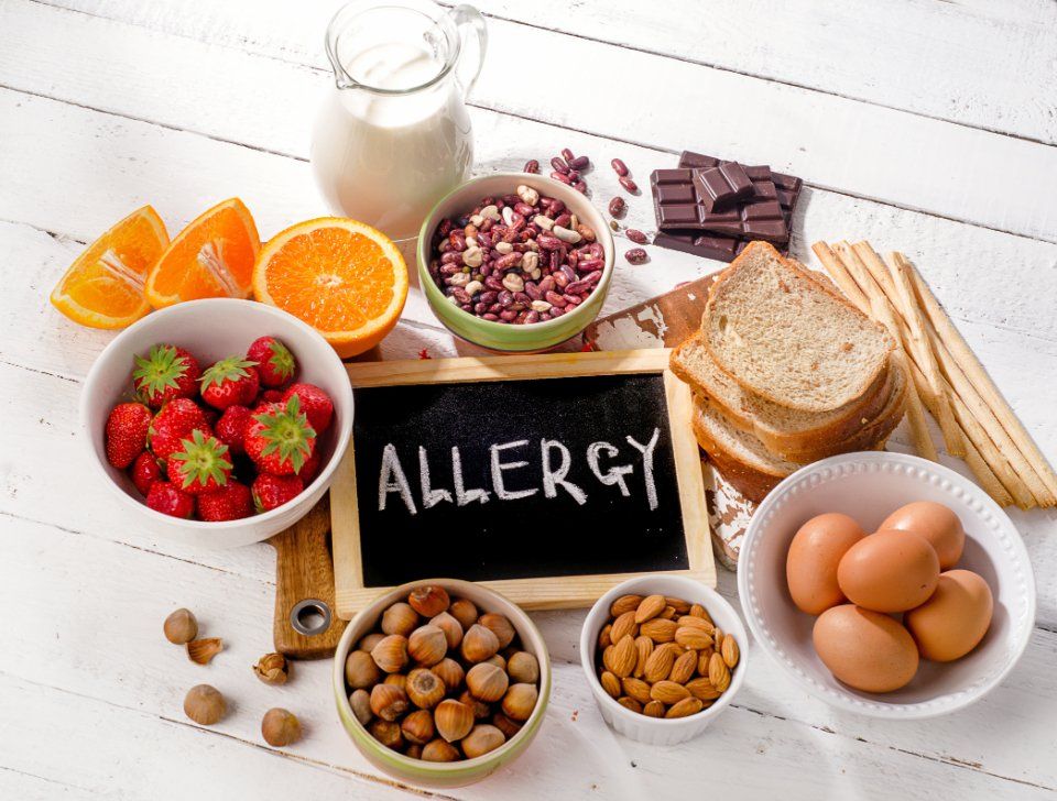 allergie ad alcuni alimenti