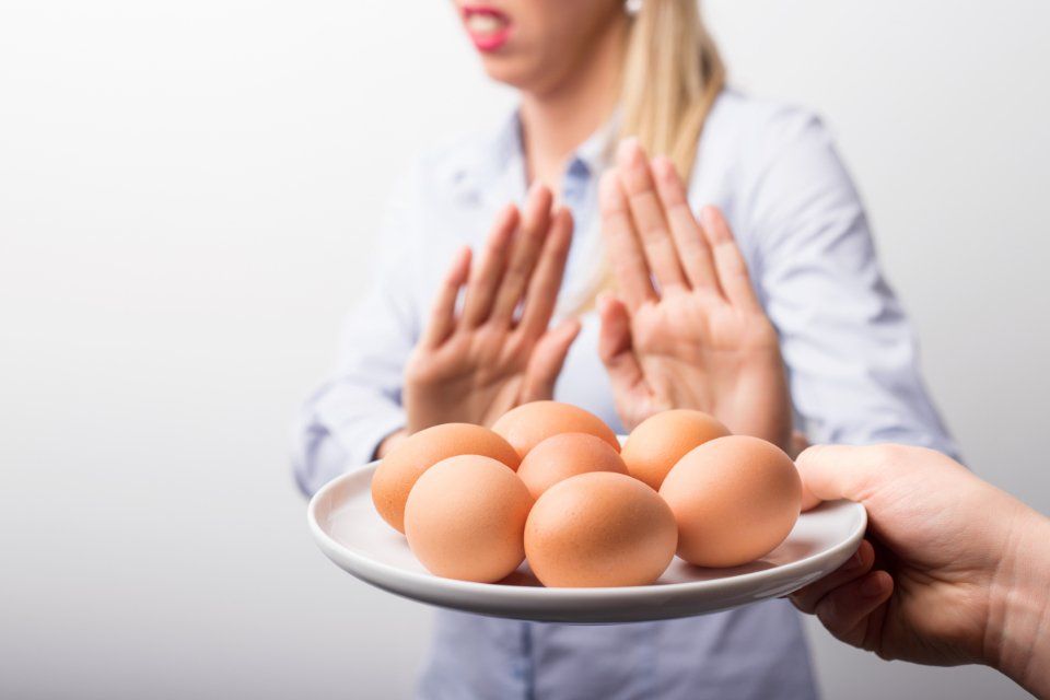 donna intollerante alle uova