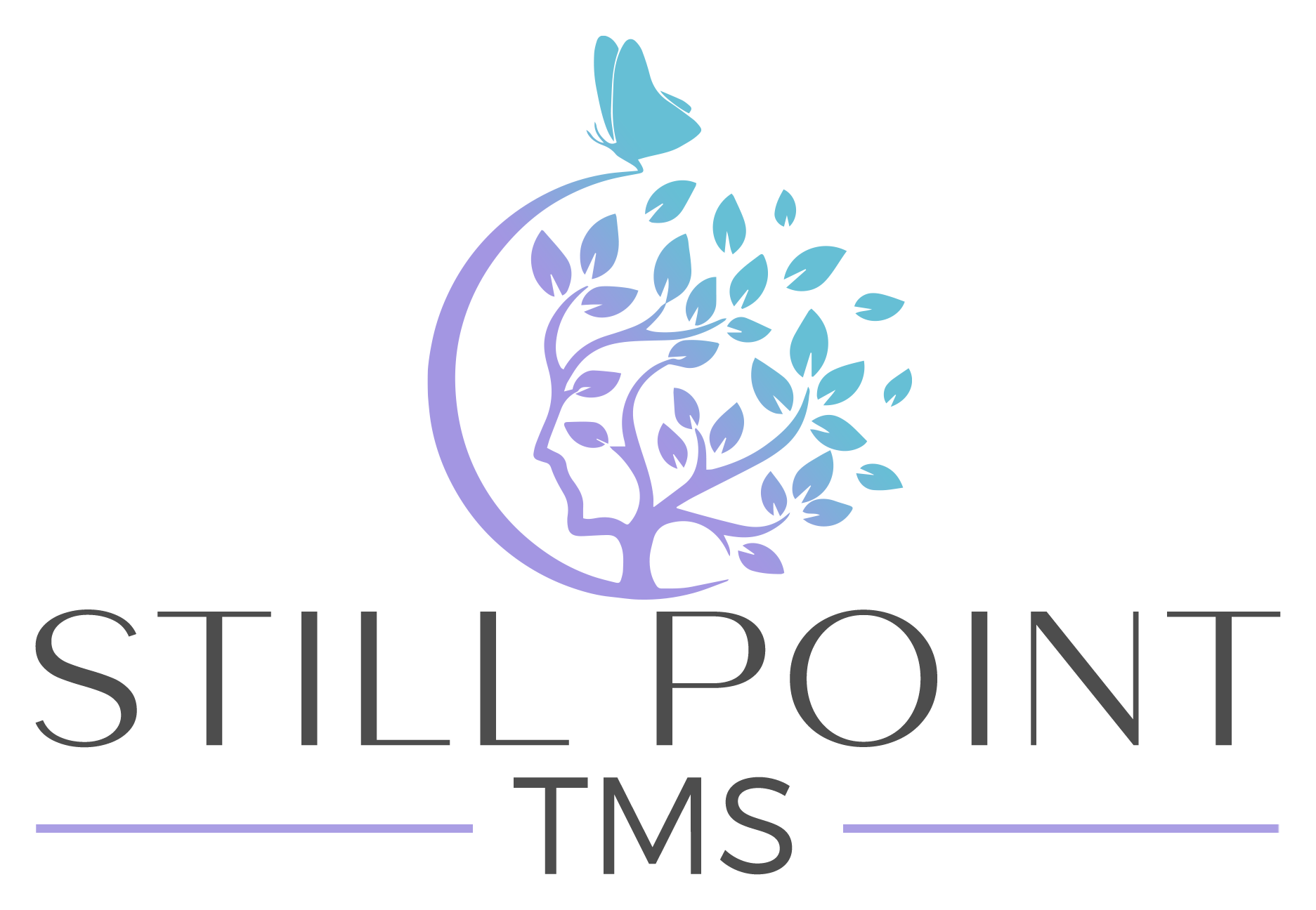 still point tms logo tablet menu