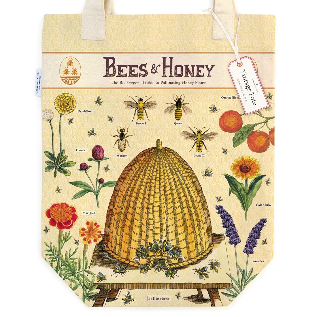 Tote Bag Bees & Honey da Cavallini