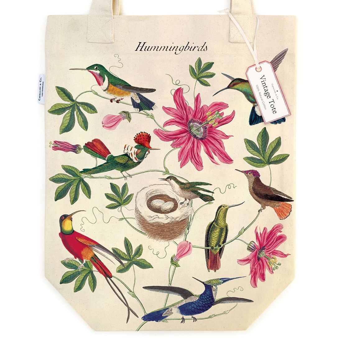 Tote Bag Humminbirds da Cavallini