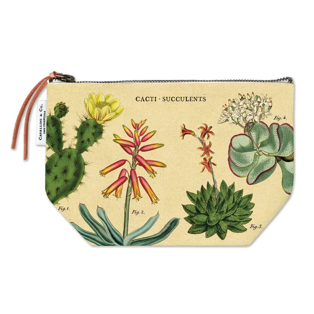 Bolsa vintage Cacti & Succulents da Cavallini