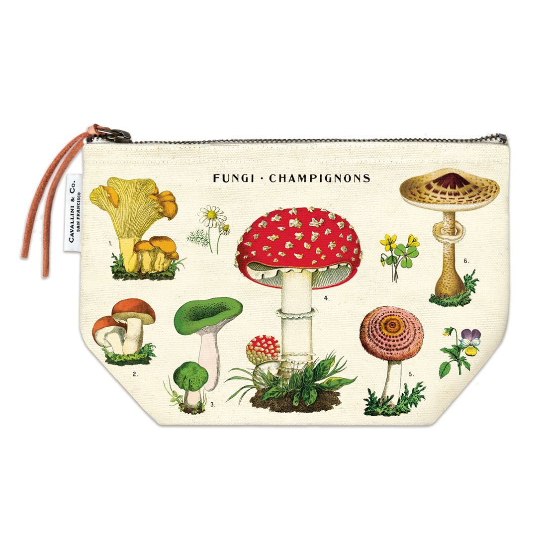 Bolsa Vintage Mushrooms da Cavallini