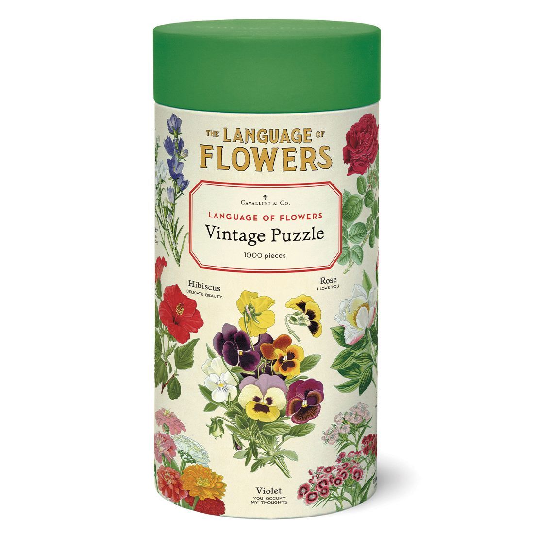 Puzzle Vintage Language of Flowers da Cavallini