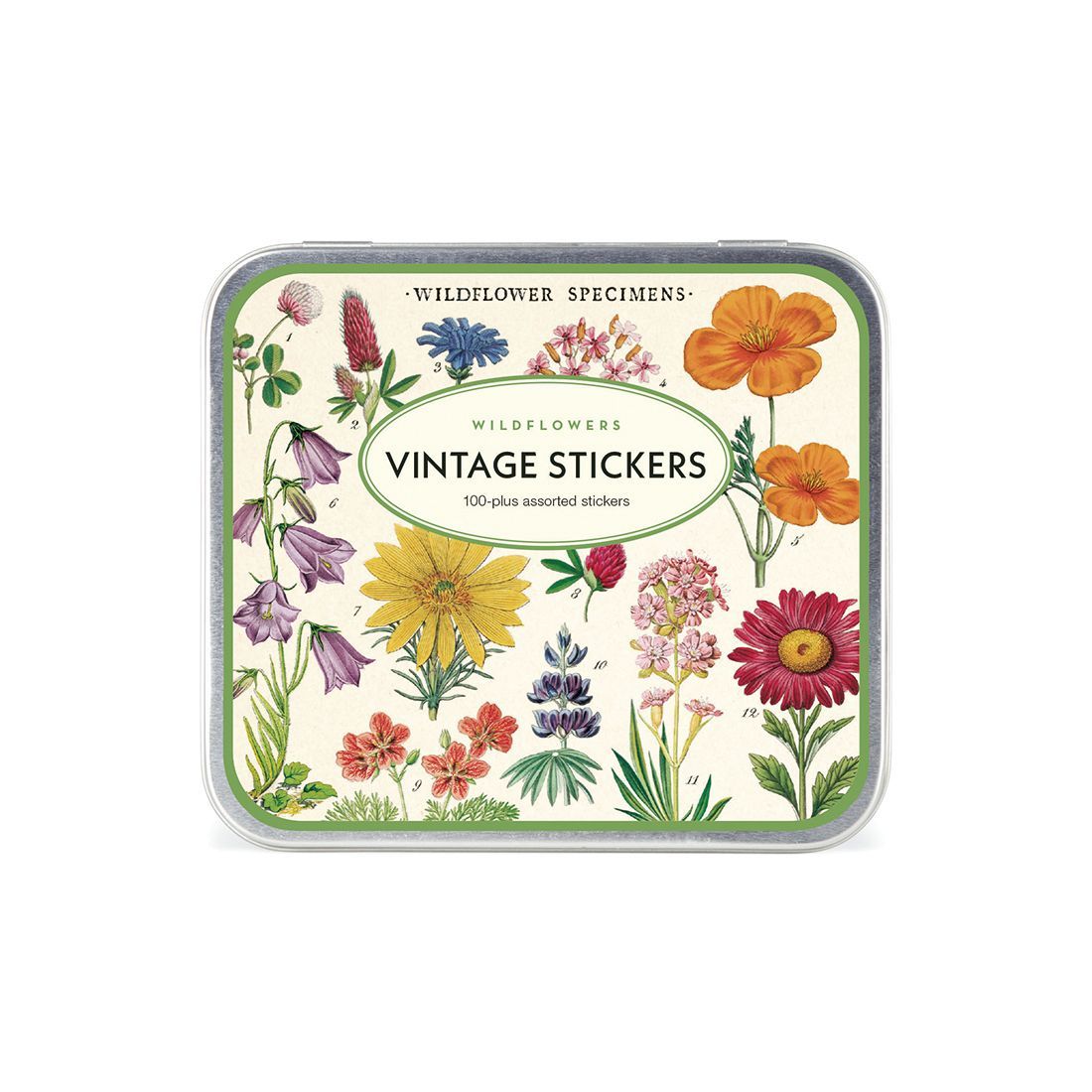 Autocolantes vintage Wildflowers da Cavallini