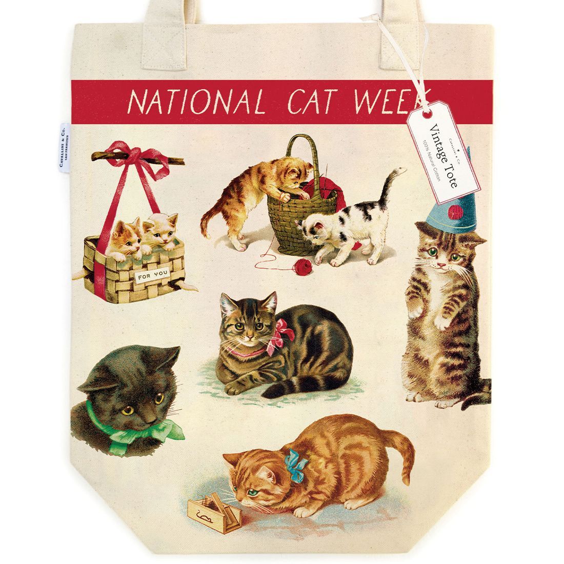 Tote Bag Cats da Cavallini