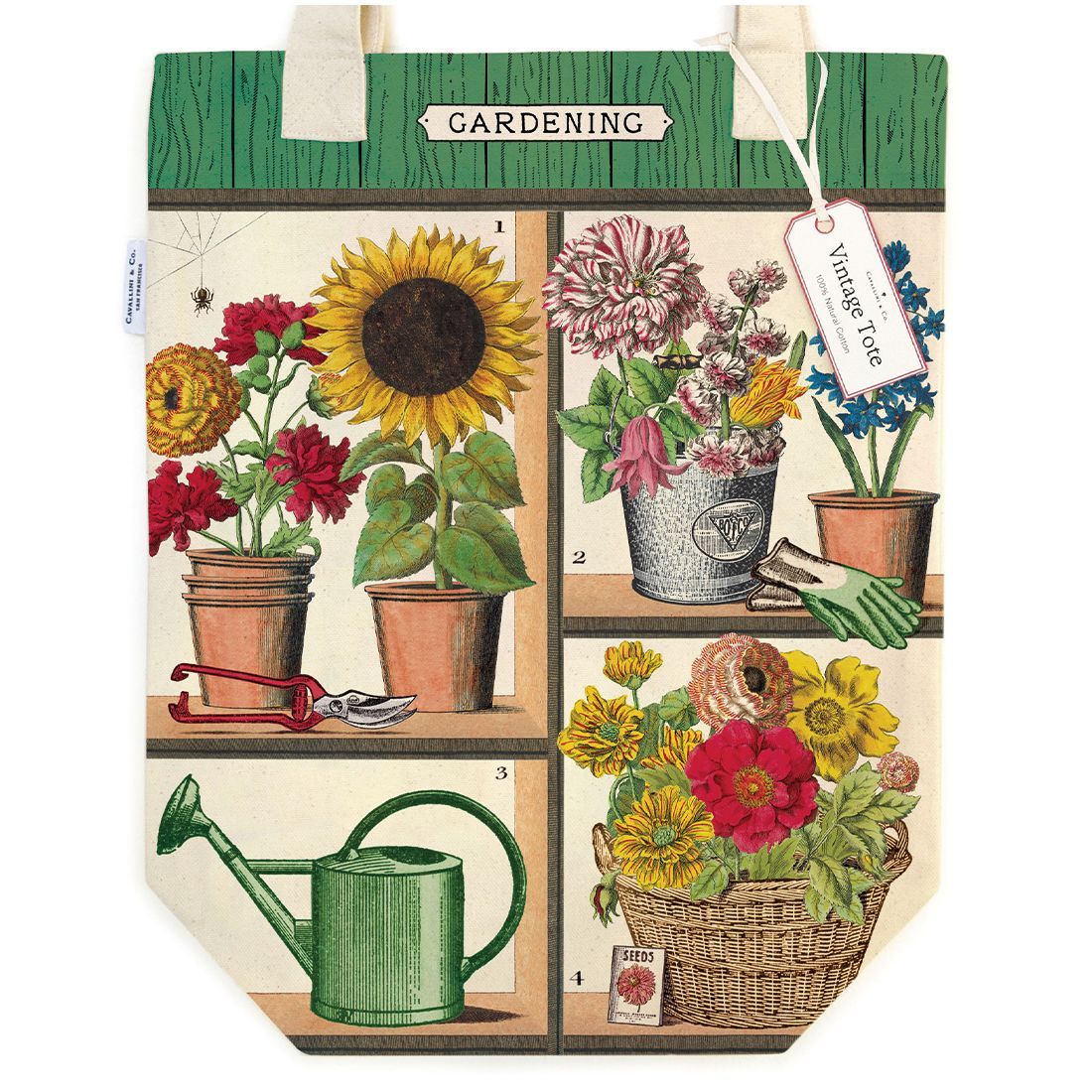 Tote Bag Gardening da Cavallini