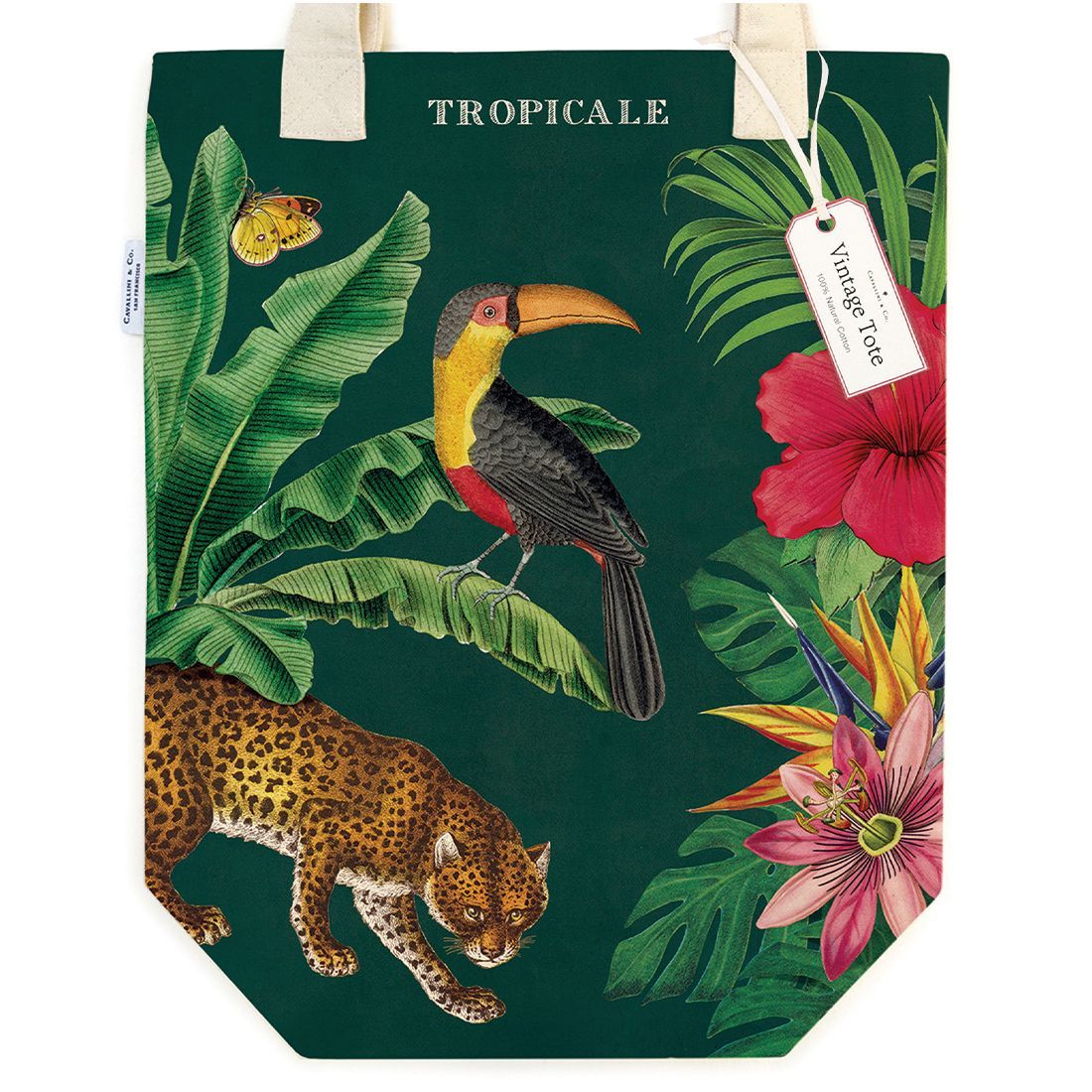 Tote Bag Tropicale da Cavallini