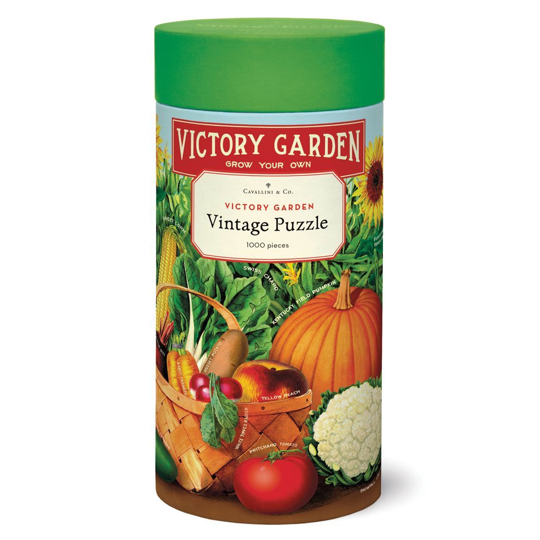 Puzzle Vintage Victory Garden da Cavallini