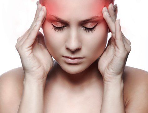 Woman Suffering from Headache — Pain Management in Quakertown, PA