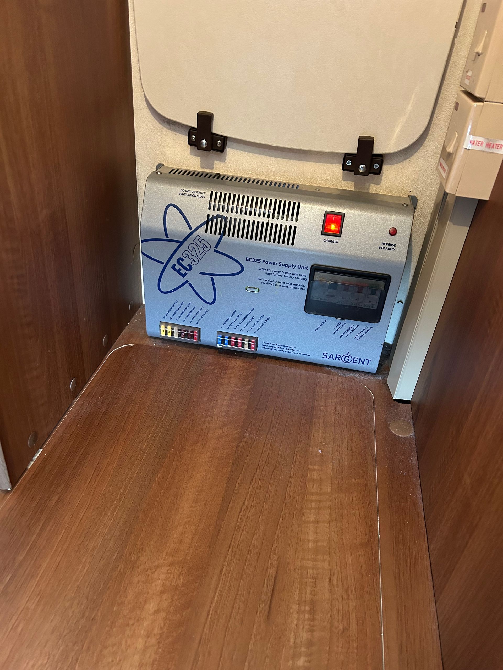 240V AC & 12V DC electrical systems 