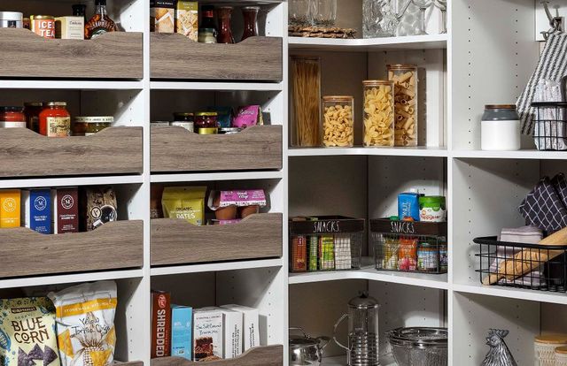 Custom Kitchen Pantry Storage & Organization Ideas
