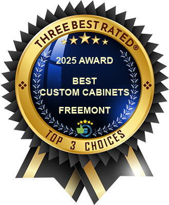 Three best Rated 2025 award - Best Custom Cabinets