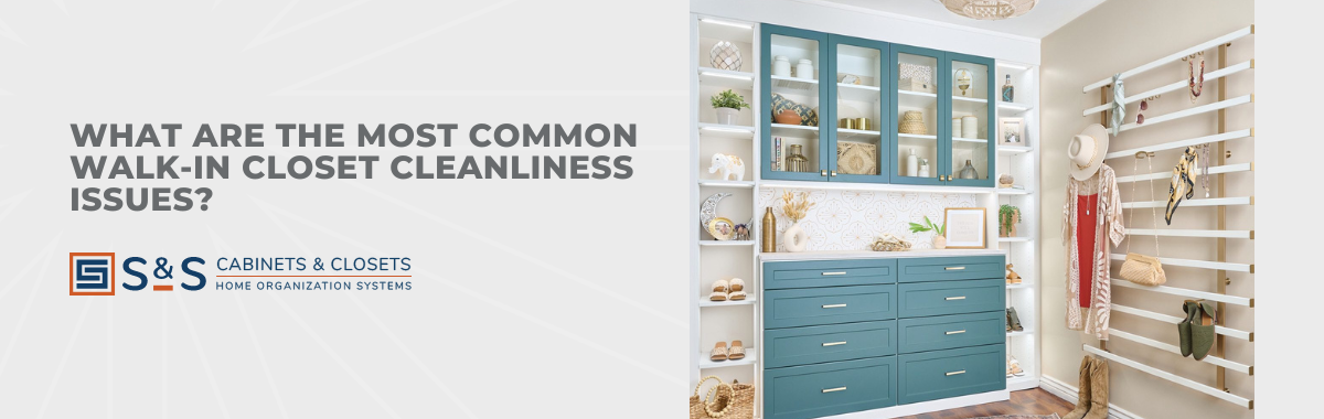 What are the Most Common Walk-In Closet Cleanliness Issues?
