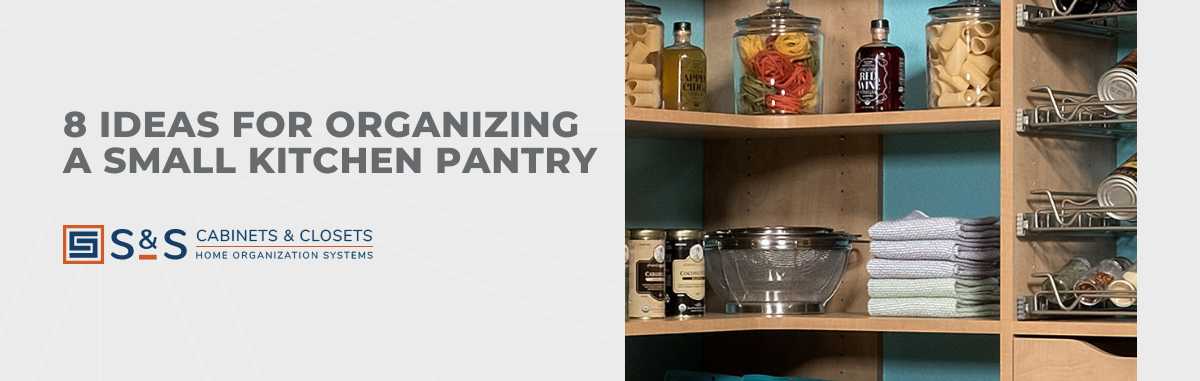 8 Ideas for Organizing a Small Kitchen Pantry
