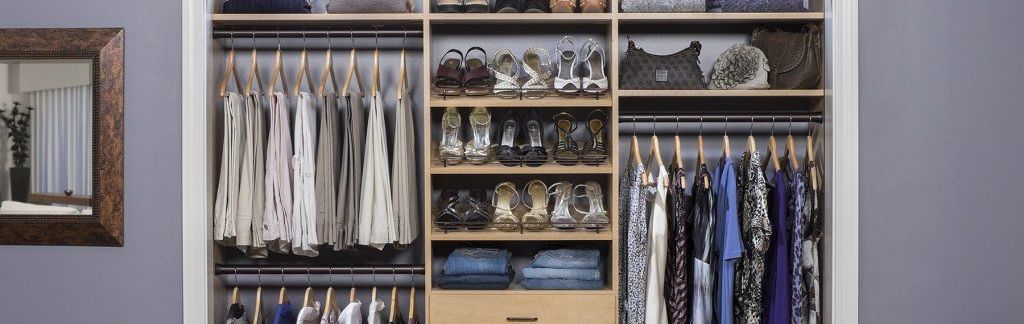 reach in closet system