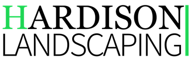 The letter h is green and the letter i is green on a white background.