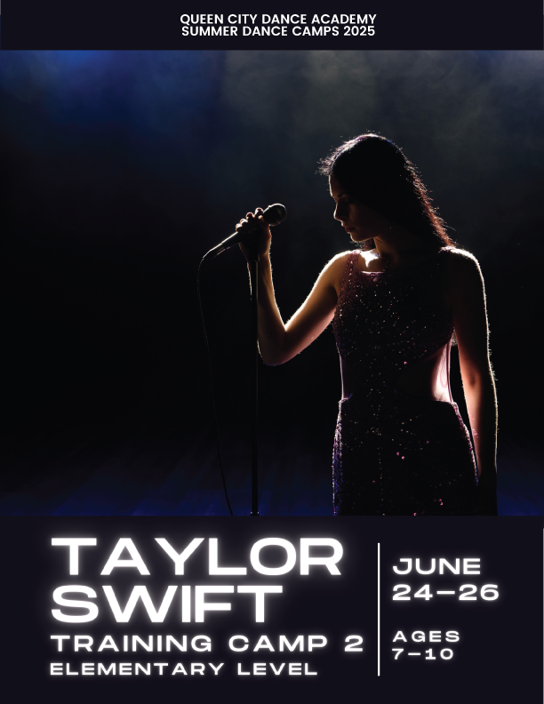 A poster for taylor swift training camp 2 elementary level