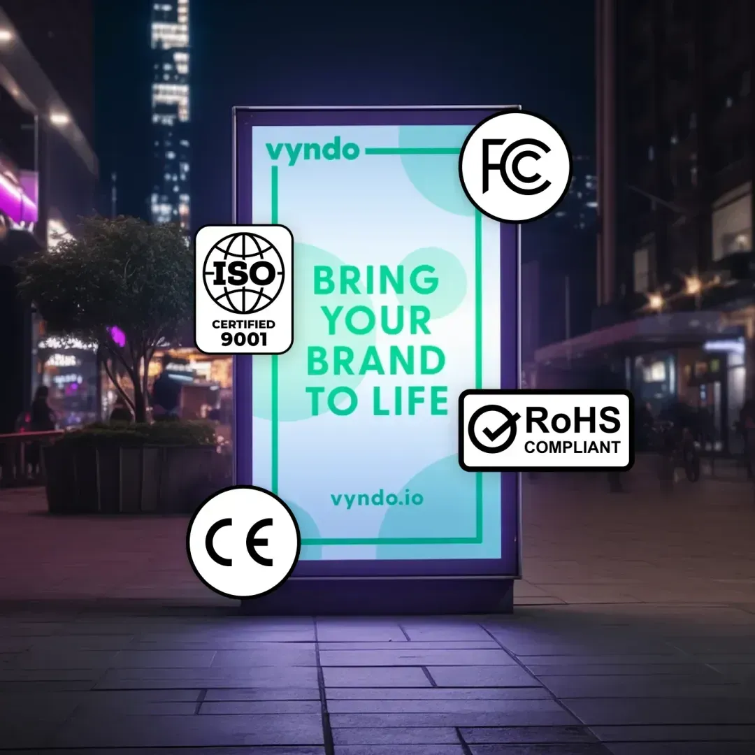 A poster with the inscription "Bring your brand to life"
