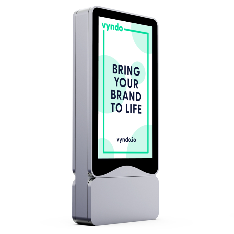 A sign with the inscription "Bring your brand to life"
