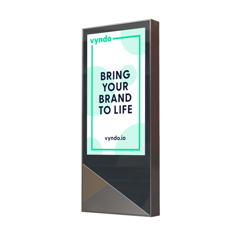 A sign with the inscription "Bring your brand to life".
