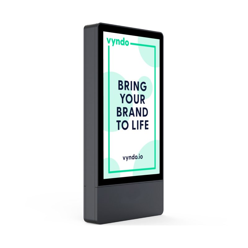 A billboard with the inscription "Bring your brand to life".
