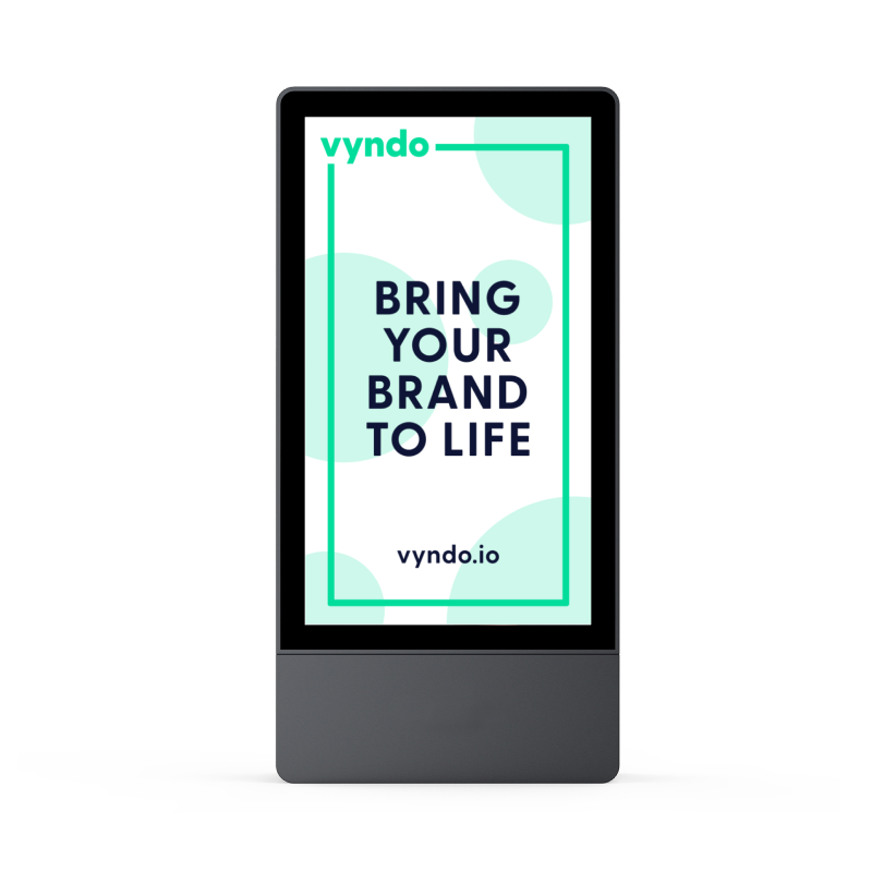 A billboard with the inscription "Bring your brand to life".