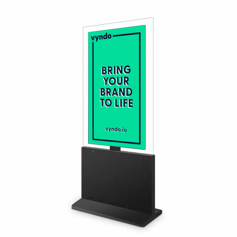 A sign with the inscription "Bring your brand to life"