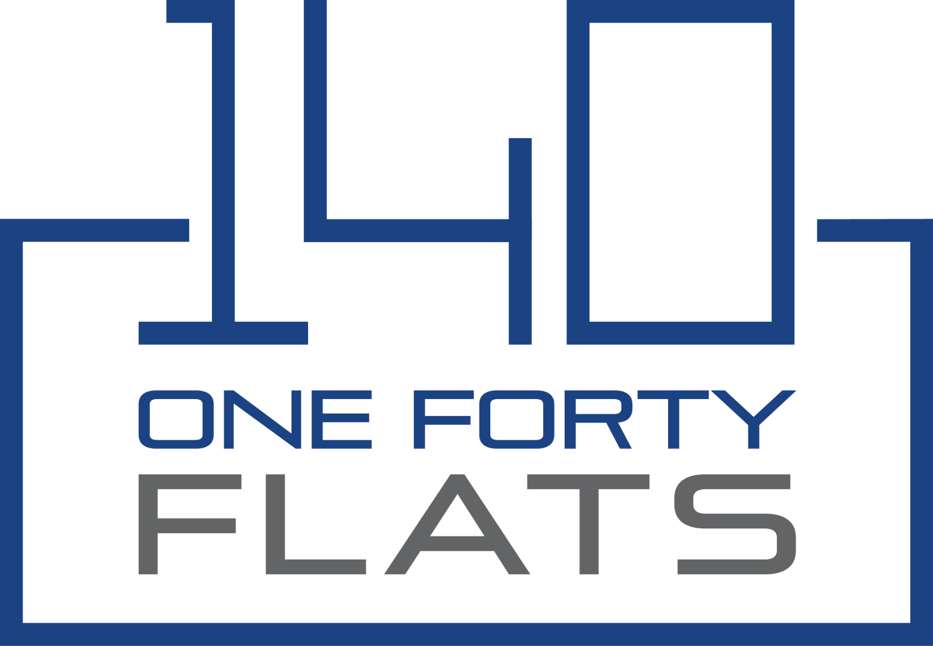 140 Flats logo