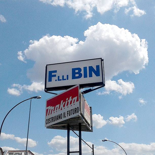 Insegna F.lli Bin