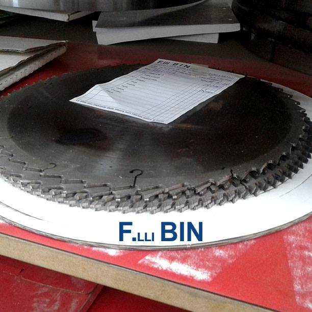 Lama circolare dentata