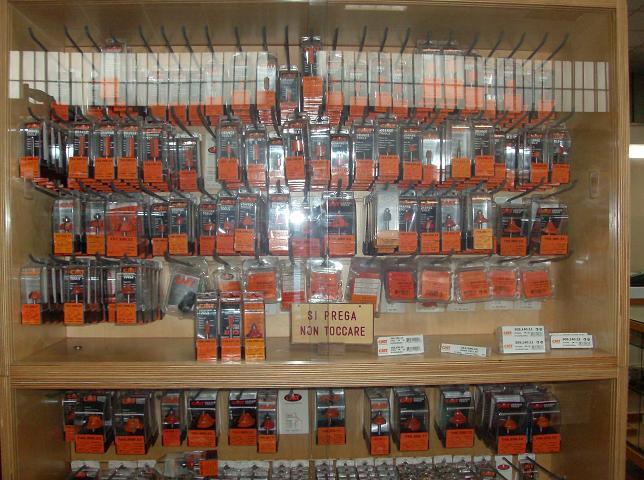 Ricambi utensili carpenteria