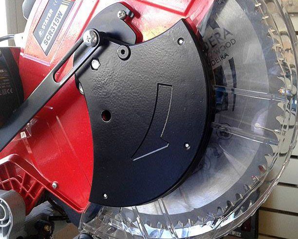 Dettaglio lama troncatrice