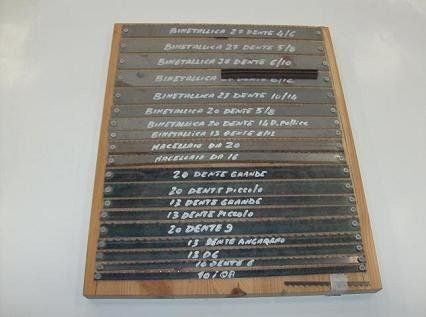 Seghetti varie dimensioni