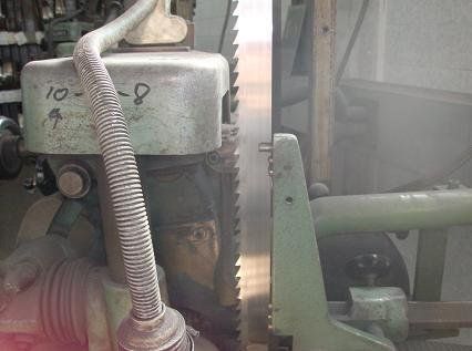 Dettaglio affilatrice