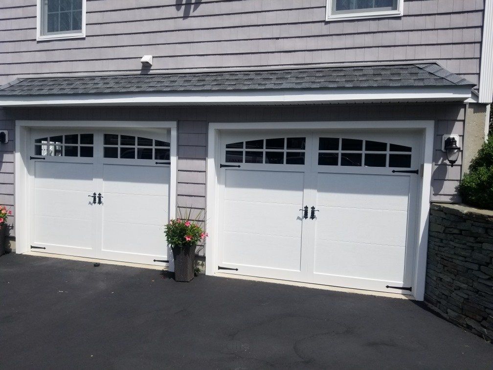 White Garage Door — Westport, MA — D & D Overhead Garage Doors