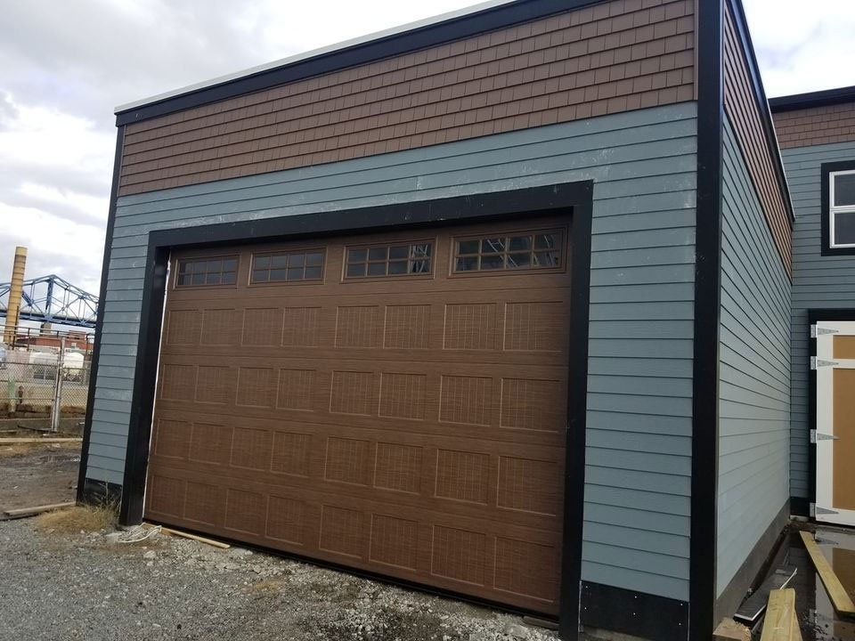 Dark Brown Garage Door — Westport, MA — D & D Overhead Garage Doors
