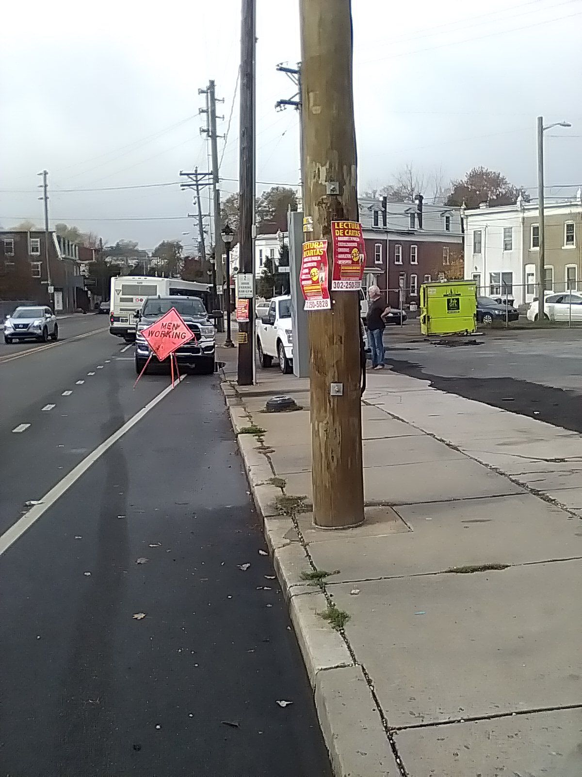 Worker Working for Concrete Pavement — Bear, DE — S. Hicks Paving LLC