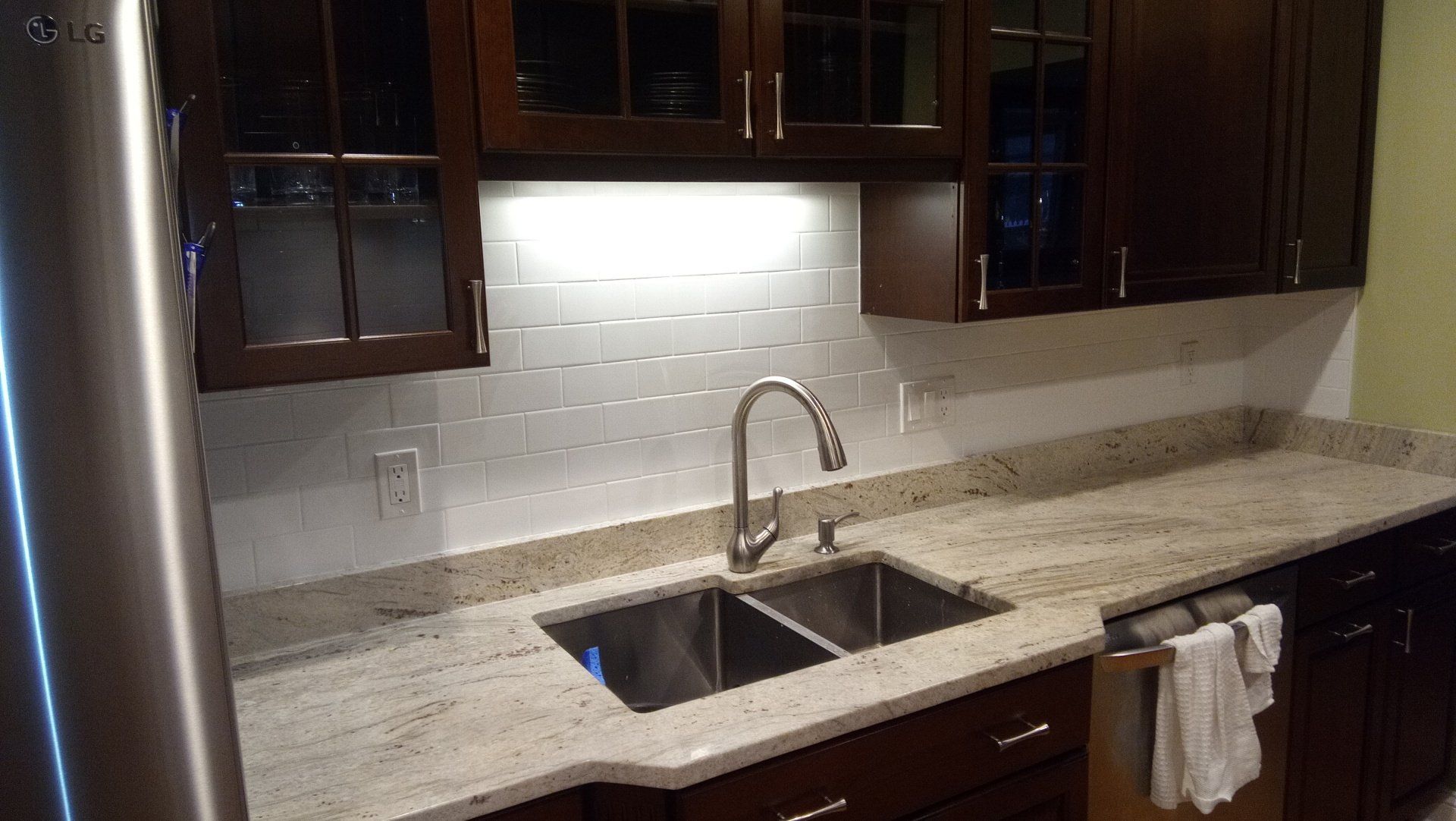 Photo of a kitchen remodel
