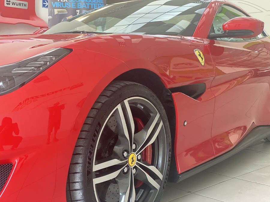 sanificazione della vettura