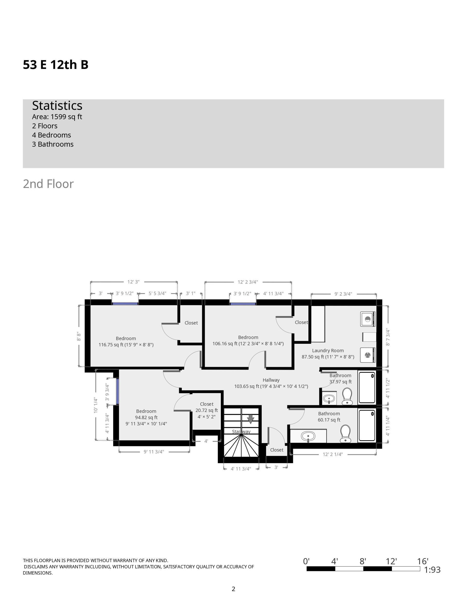 53 E. 12th Ave Apt. B floorplan 2